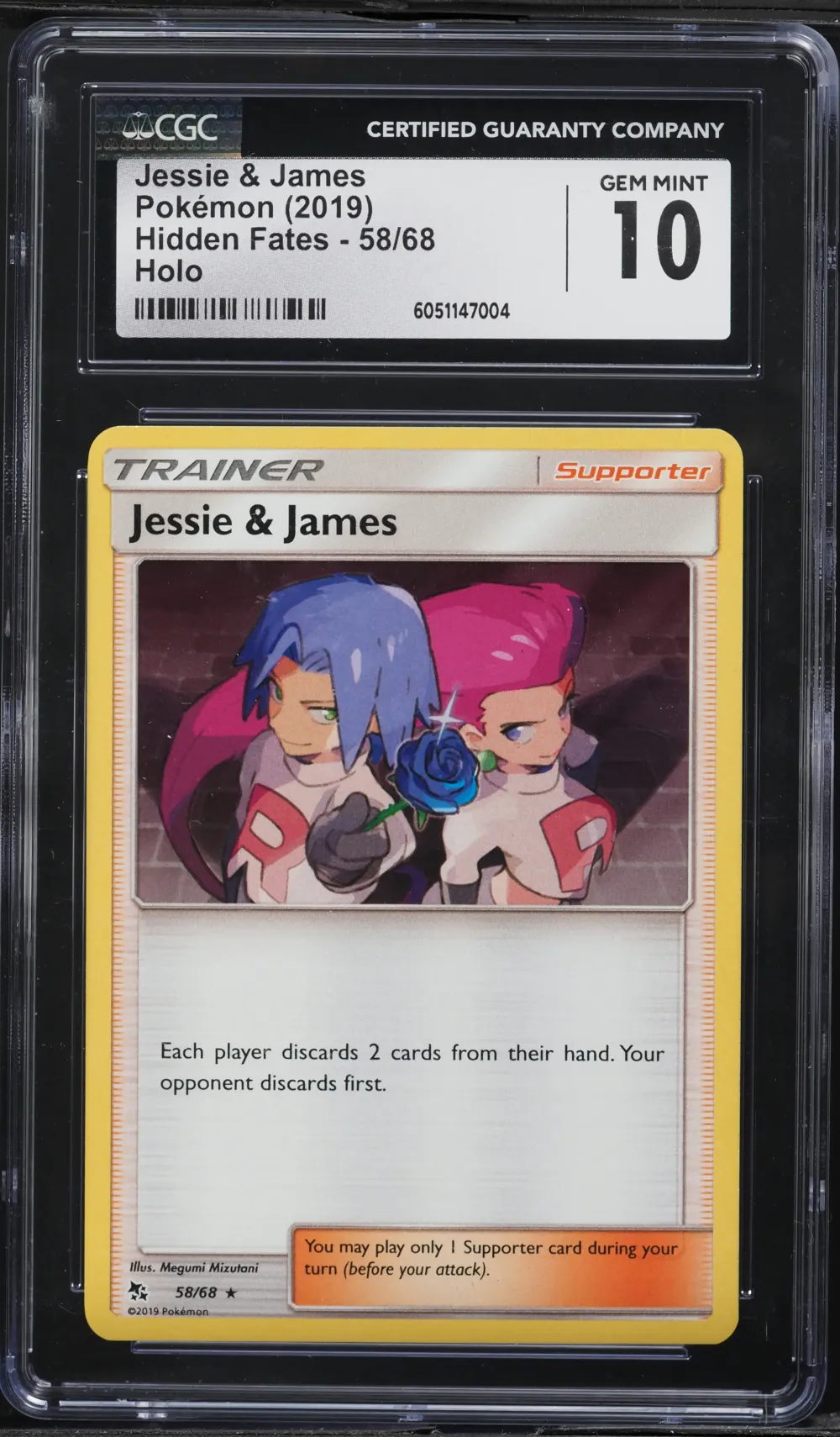 2019 #58 Jessie & James-Holo CGC