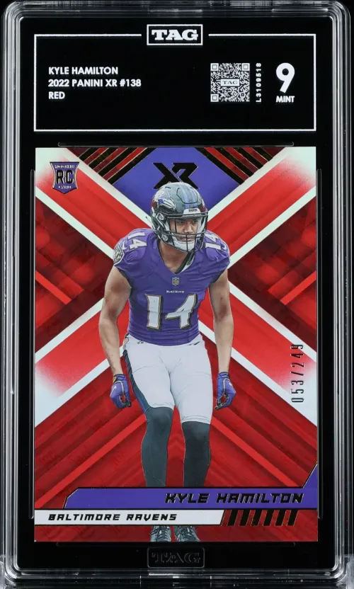 2022 #138 KYLE HAMILTON TAG 9 PA