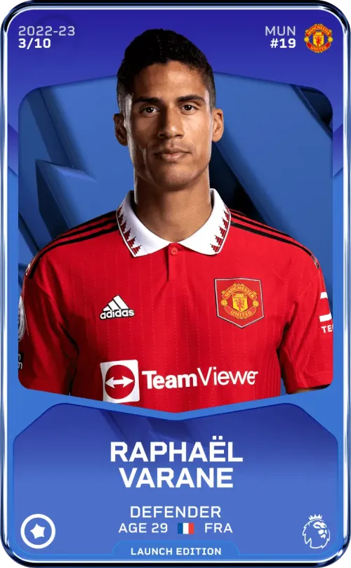 Raphaël Varane 2022-23 • Super Rare 3/10