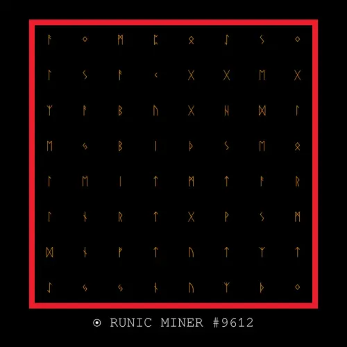 Runic Miner ＃9612 （＃67015121）