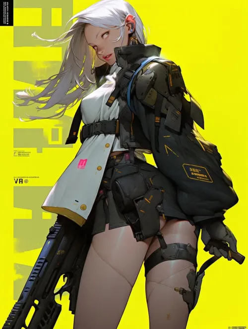 Cyberpunk Waifu #325