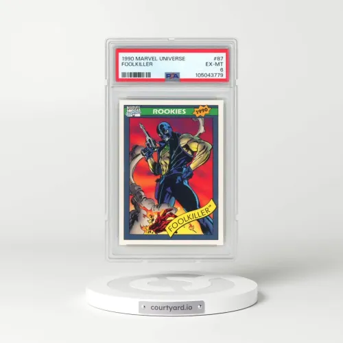 1990 Marvel Universe #87 Foolkiller (PSA 6 EX-MT)