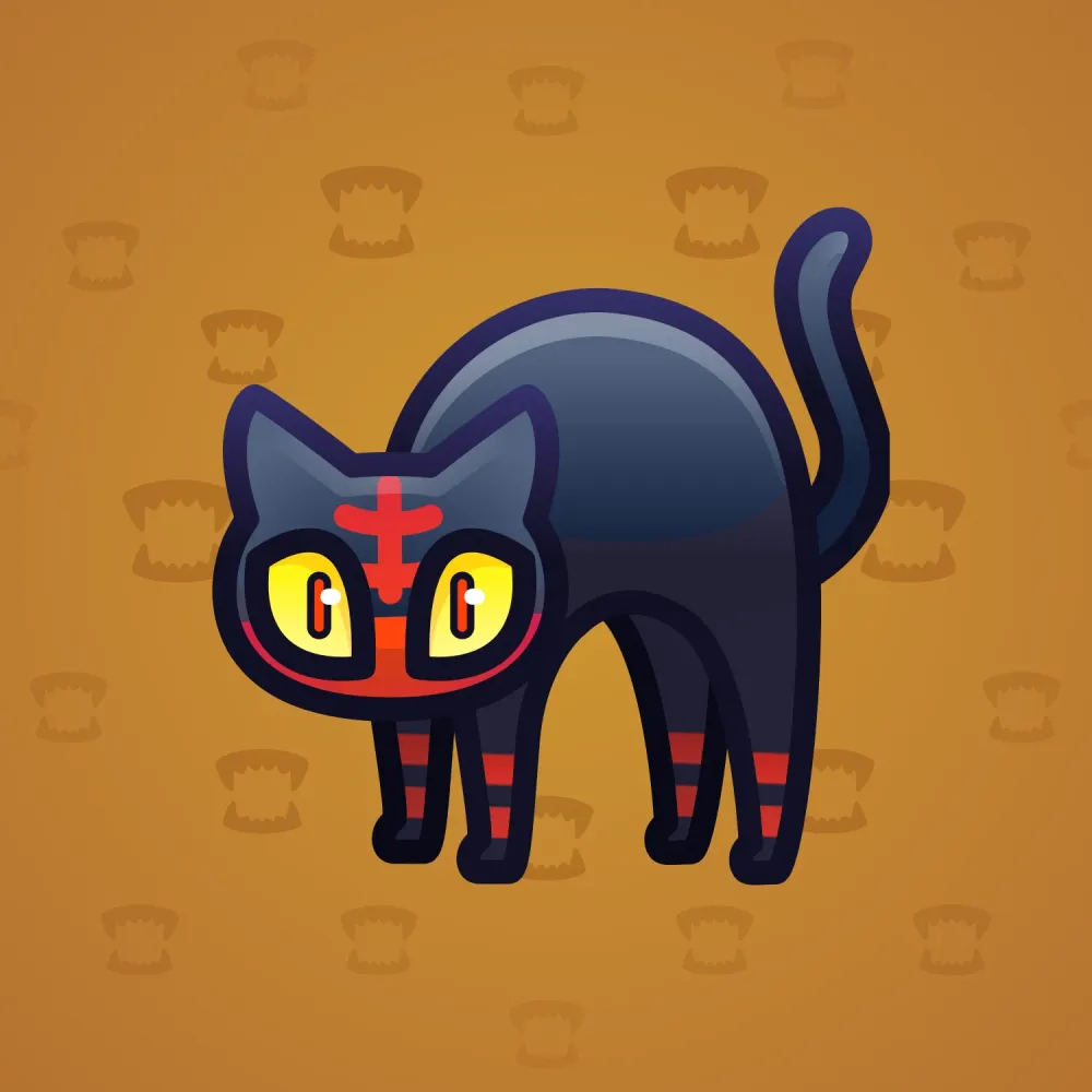 Scared Cat #12748