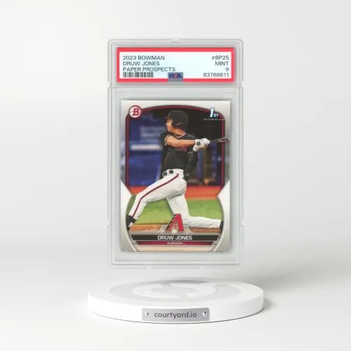 2023 Bowman Paper Prospects #BP25 Druw Jones (PSA 9 MINT)