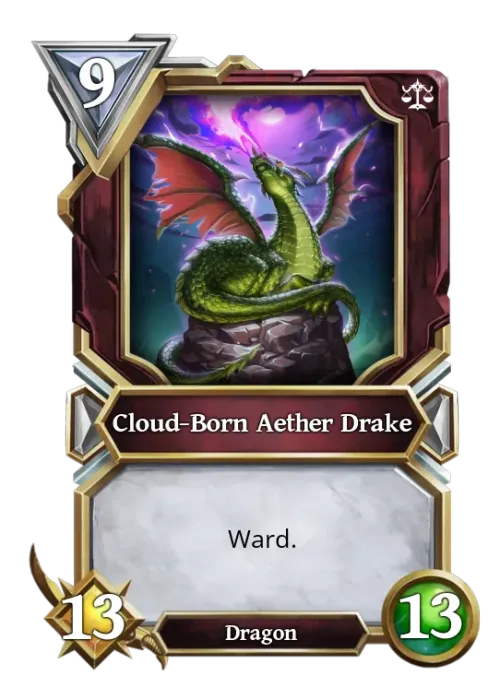 Cloud-Born Aether Drake #242710959
