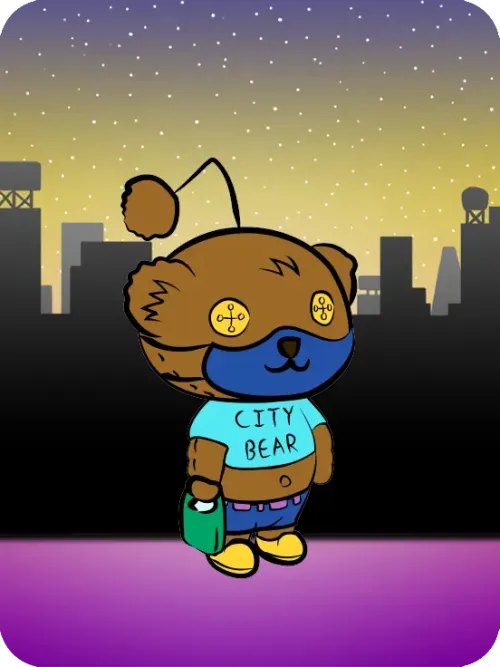 Big City Bear #996