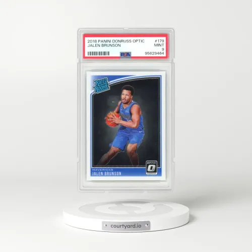 2018 Panini Donruss Optic #179 Jalen Brunson (PSA 9 MINT)