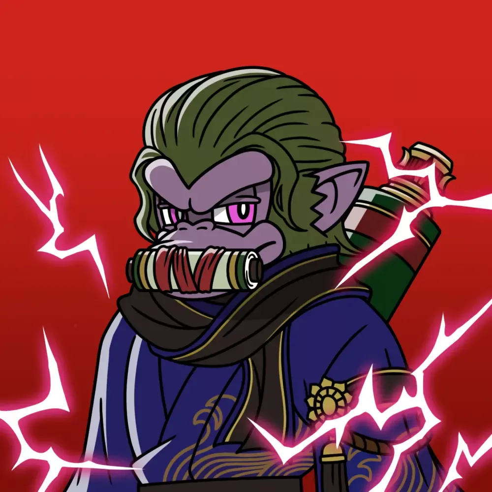 Neo Samurai Monkey #1023