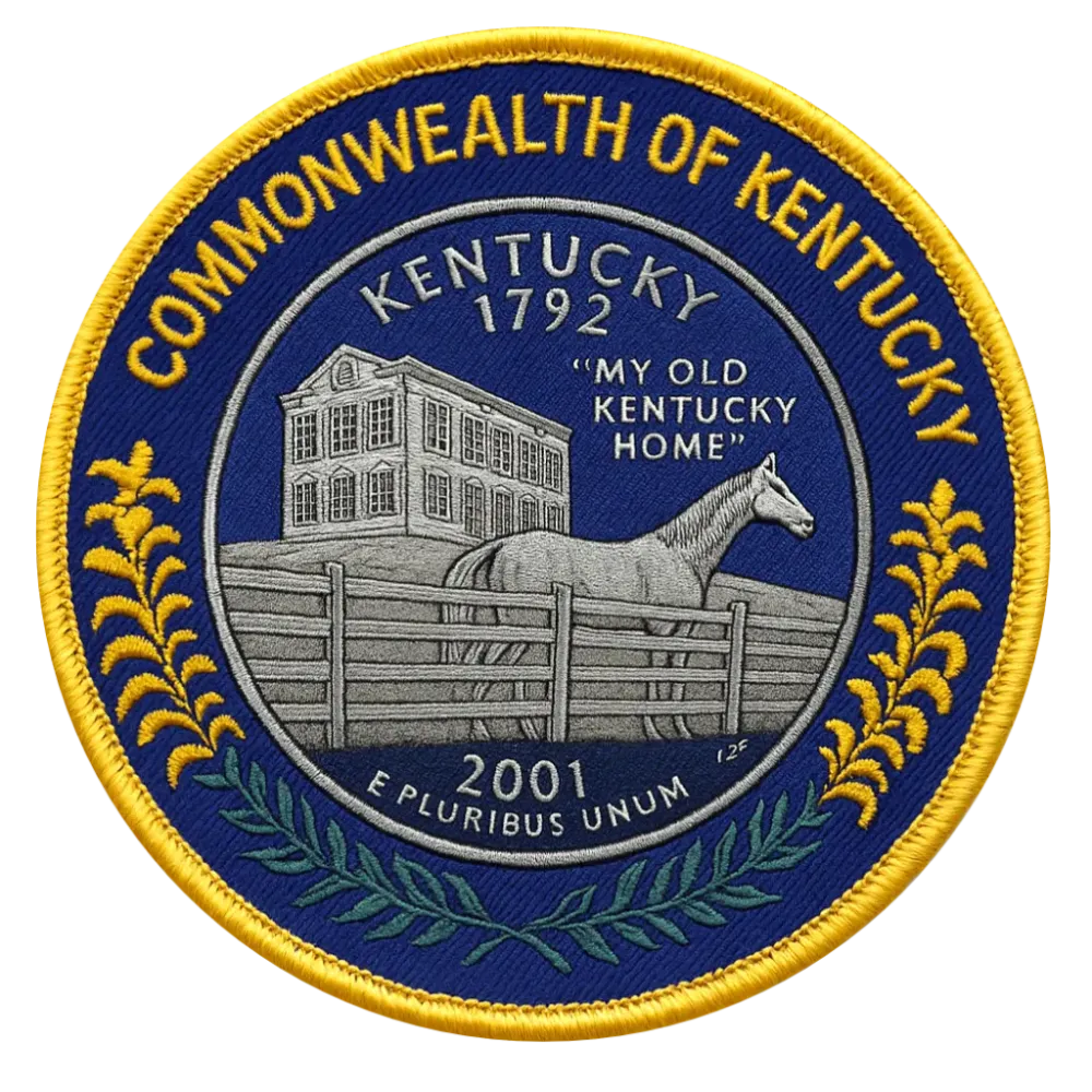 15/56 Kentucky State Quarter Patch #15