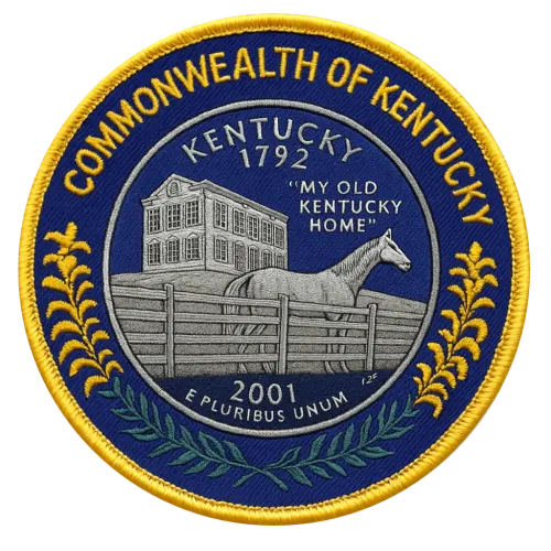 15/56 Kentucky State Quarter Patch #15