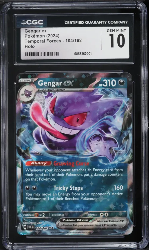 2024 #104 Gengar EX CGC 10 Tef E