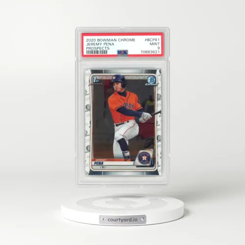 2020 Bowman Chrome Prospects #BCP61 Jeremy Pena (PSA 9 MINT)