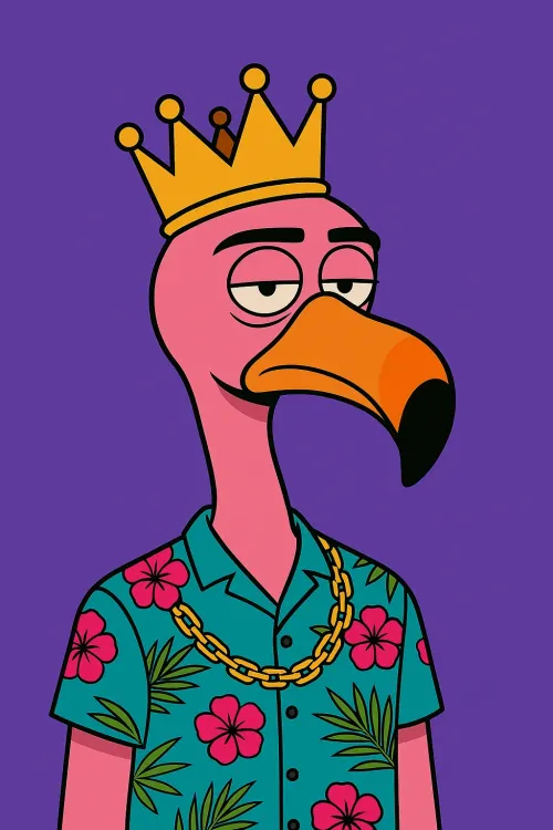 Bored Flamingo #4