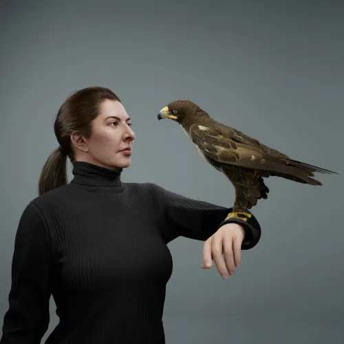 Portrait with Eagle #488