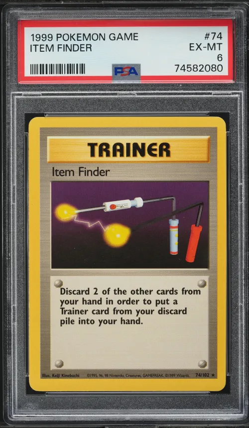 1999 #74 BASE SET ITEM FINDER PS