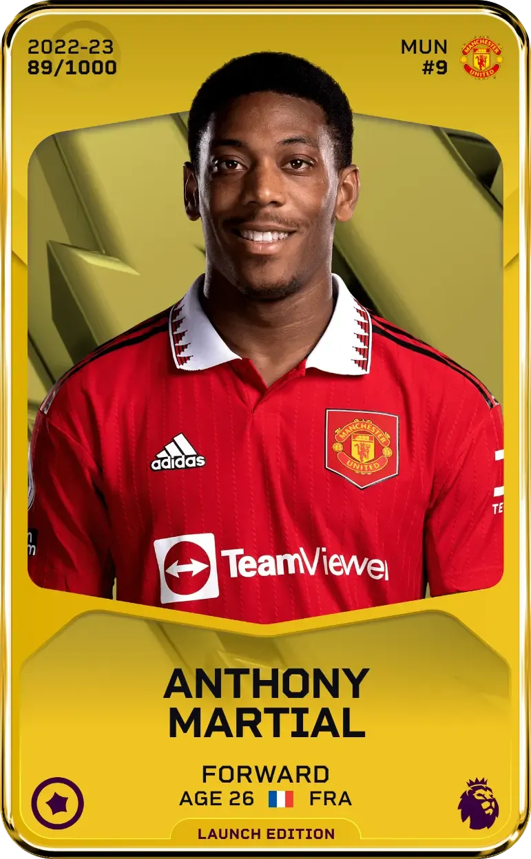 Anthony Martial 2022-23 • Limited 89/1000