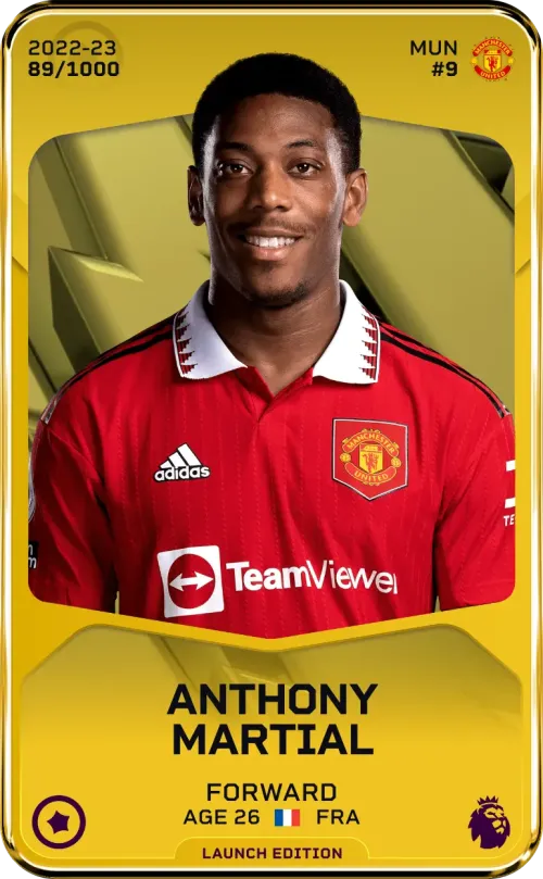 Anthony Martial 2022-23 • Limited 89/1000