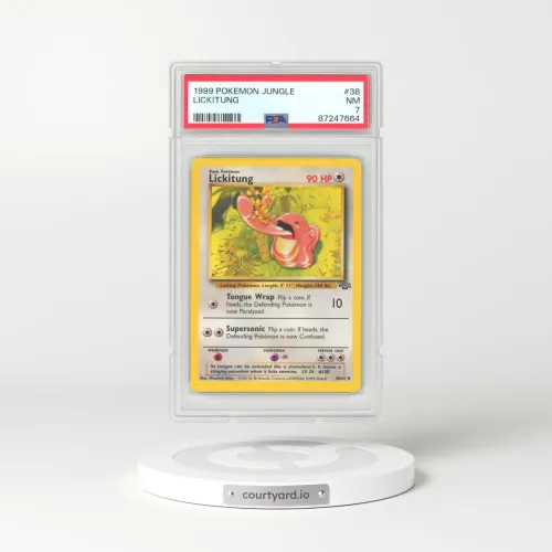 1999 Jungle #38 Lickitung (PSA 7 NM)
