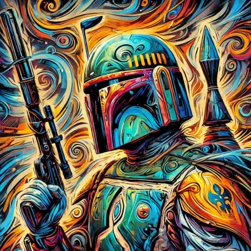 Boba Fett 'tribal' #17