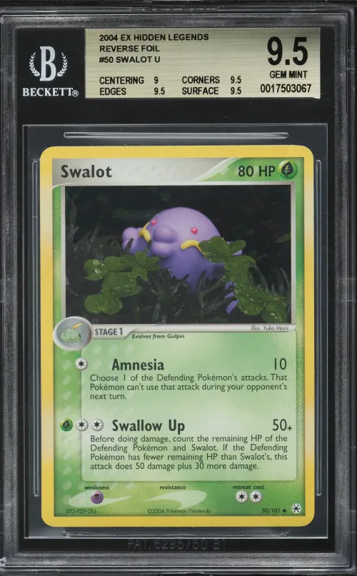 2004 #50 Swalot U BGS 9.5 EX Hid