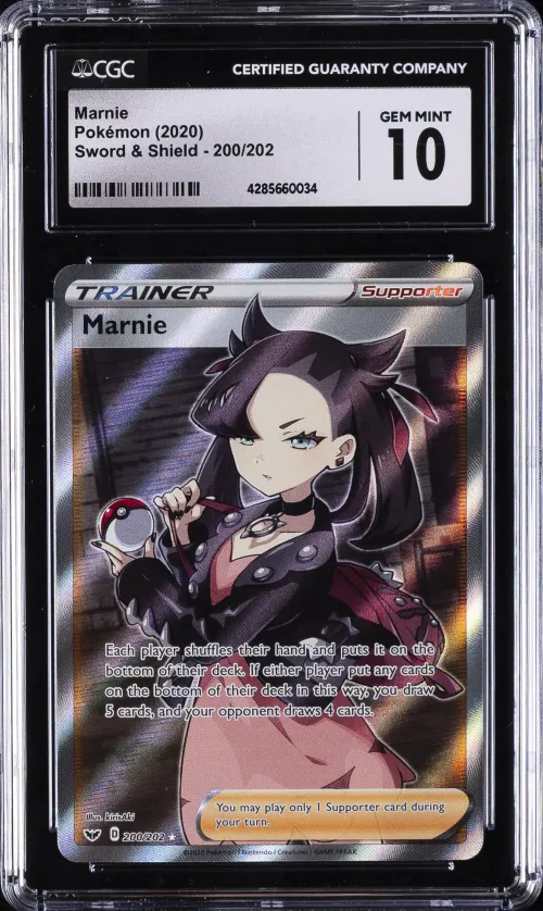 2020 #200 Full Art/Marnie CGC 10