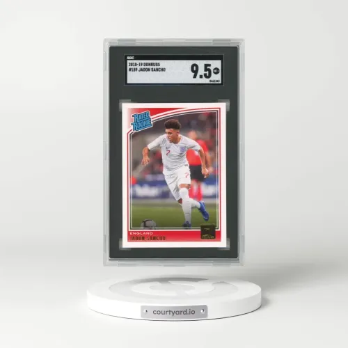 2018 Donruss #189 Jadon Sancho (SGC 9.5 MINT+)