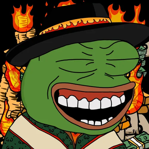 Pepe On Fire #742