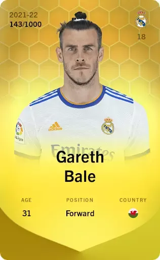 Gareth Bale 2021-22 • Limited 143/1000