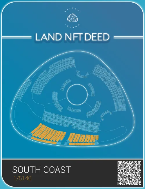 South Coast Land NFT Deed ＃1