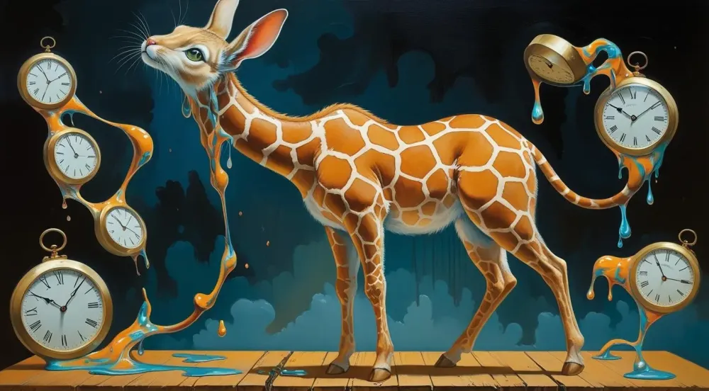 #TTR1  Melting Time of the Surreal Giraffe