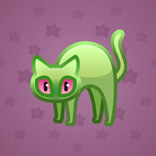 Scared Cat #2184