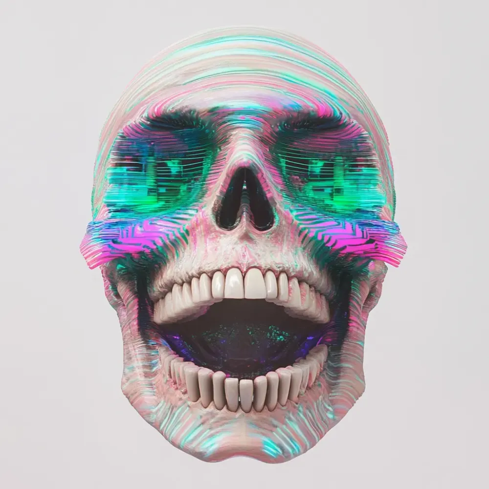Glitch Skulls #1