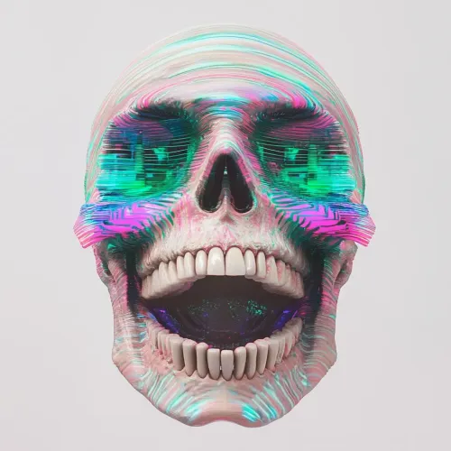 Glitch Skulls #1
