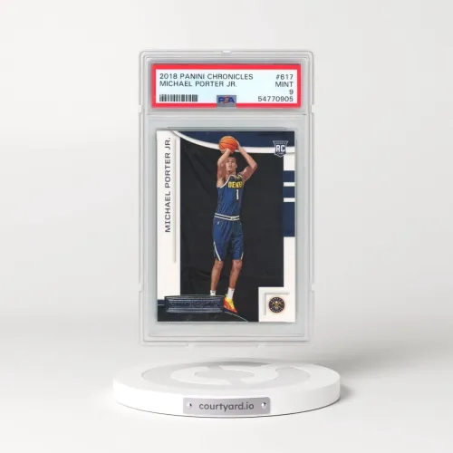 2018 Panini Chronicles #617 Michael Porter Jr. (PSA 9 MINT)