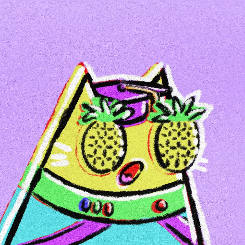Pop Art Cats  #2910