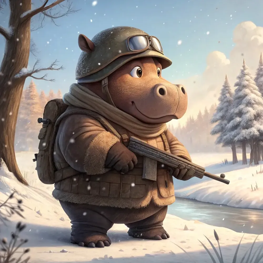 Hippo Army On BASE #1877