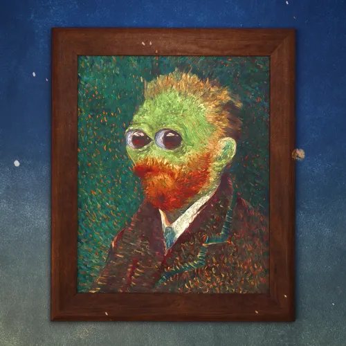 Vincent pep Gogh (Self-Portrait, 2023) #19