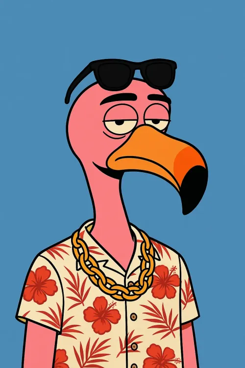 Bored Flamingo #2
