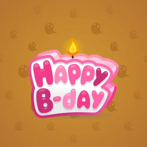 B-Day Candle #177614