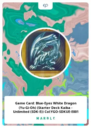 GameCard:Blue-EyesWhiteDragon(Yu-Gi-Oh)(StarterDeckKaiba-Unlimited(SDK-E))Col:YGO-SDKUE-E001 #58722