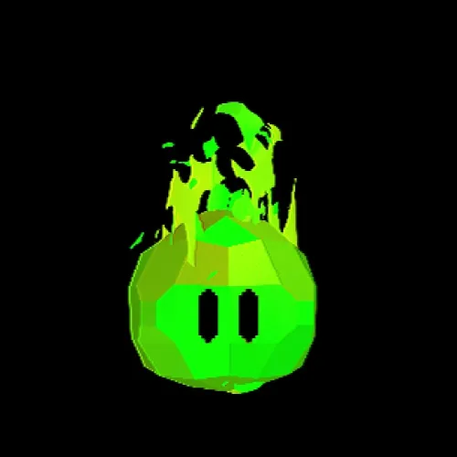 Burnie The Flame: OpenSea Redeemable Example #250