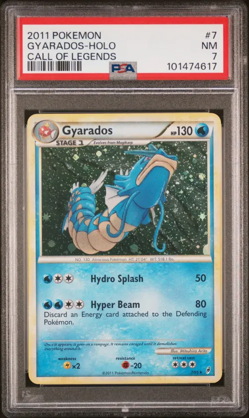 2011 #7 Gyarados-Holo PSA 7 Call