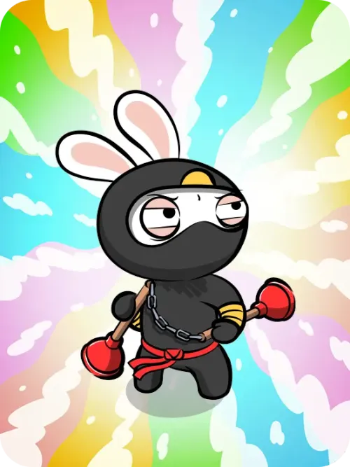 Ninja Rabbid ＃22234