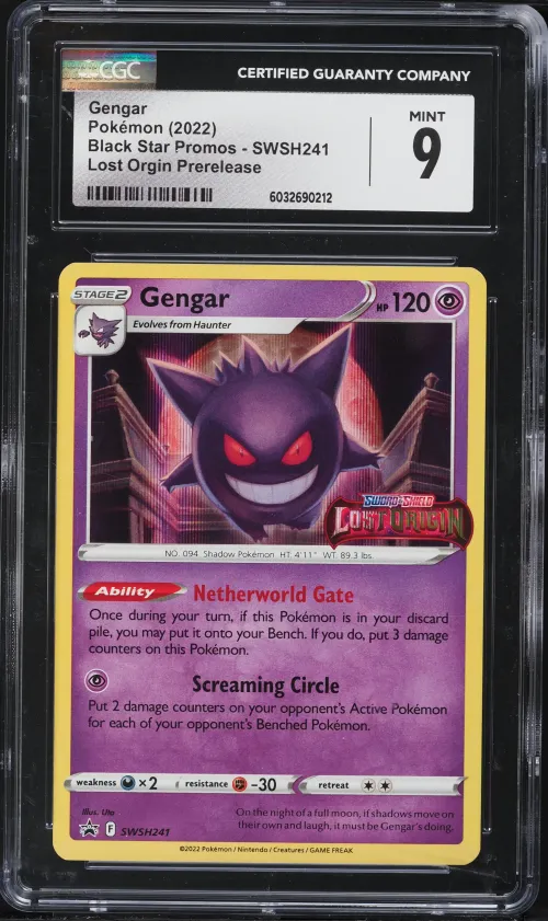 2022 #241 Gengar-Holo CGC 9 Swsh