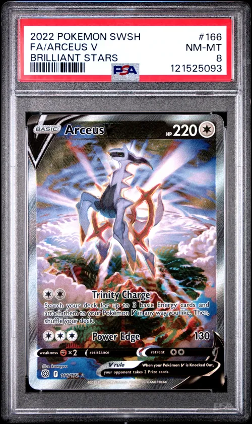 2022 #166 Full Art/Arceus V PSA 