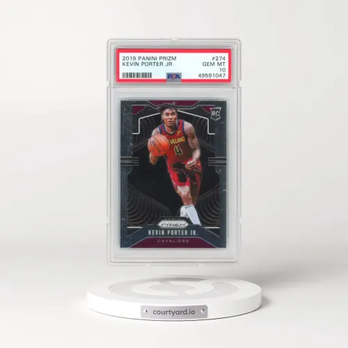 2019 Panini Prizm #274 Kevin Porter Jr. (PSA 10 GEM MINT)