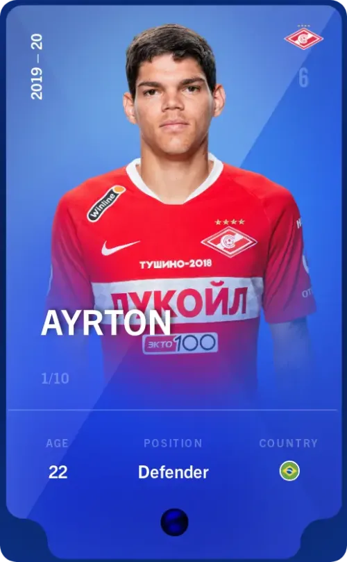 Ayrton 2019-20 • Super Rare 1/10