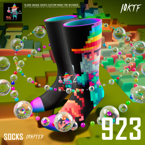 Wizard Crew Socks #923