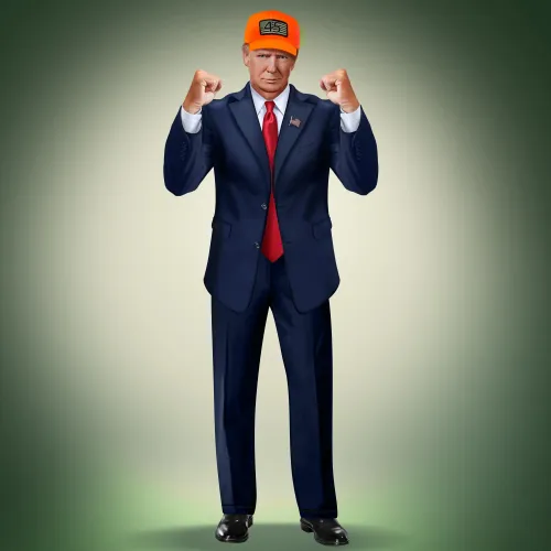 Trump Digital Trading Card #8003