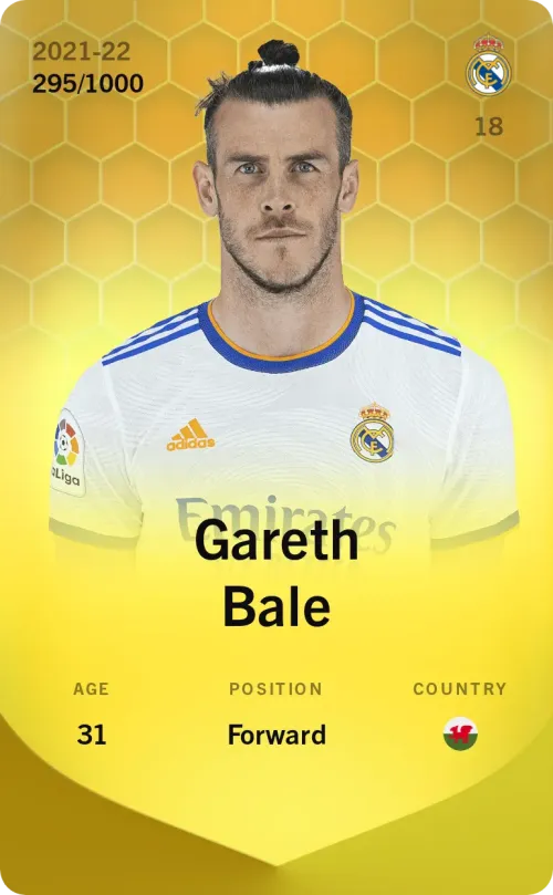 Gareth Bale 2021-22 • Limited 295/1000